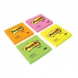 Līmlapiņas 76x76mm 100lp 3M Post-it 654-NY dzeltenas 