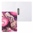 Mape A4 ar piespiedēju EK, Marble Amethyst 