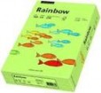 Krāsains papīrs A4 Rainbow 160g, 250lp, Nr.74 (bright green)